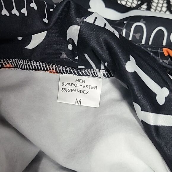 Halloween Hooded Onesie Pajamas Men's Size Medium - Picture 7 of 7